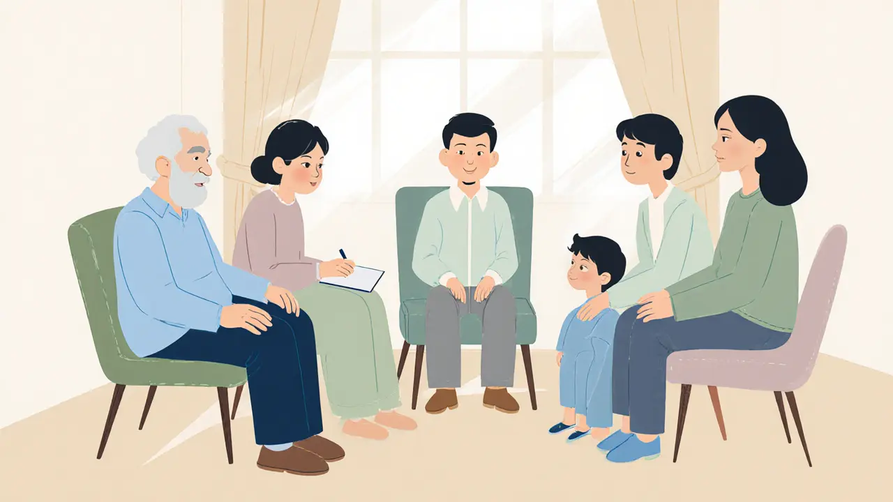 Prarodiče v rodinné terapii - Jak rozšířená rodina pomáhá řešit vztahové problémy