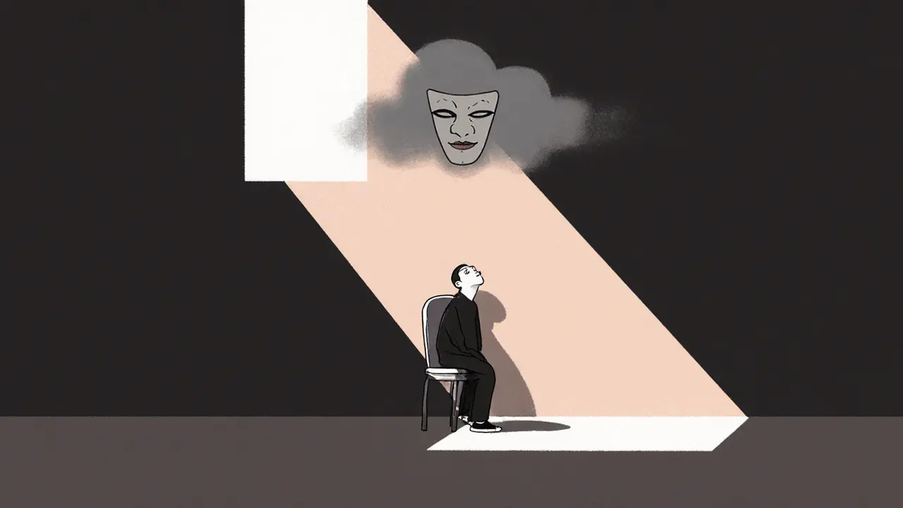 Práce se studem v léčbě závislosti - cesta k sebepřijetí