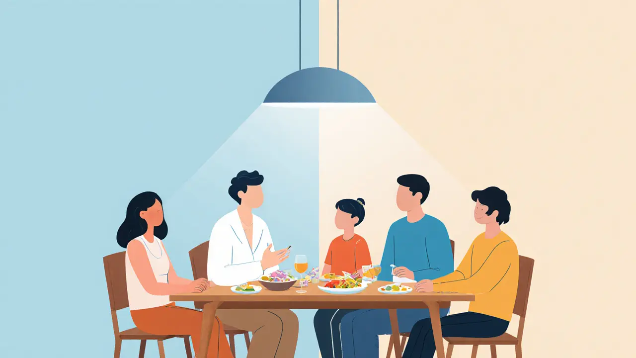 Rodinné večeře v terapii PPP - praktický trénink, expozice a tipy