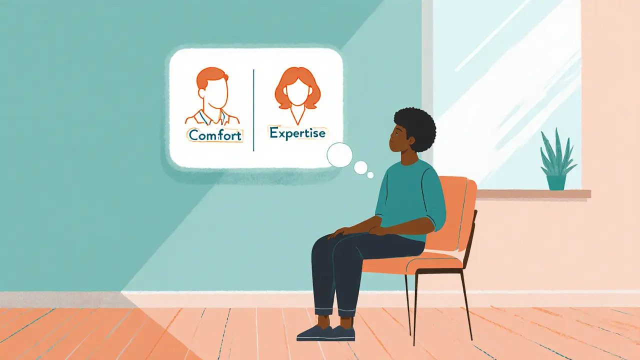 Pohlaví terapeuta: Jak najít nejvhodnějšího terapeuta pro vás?