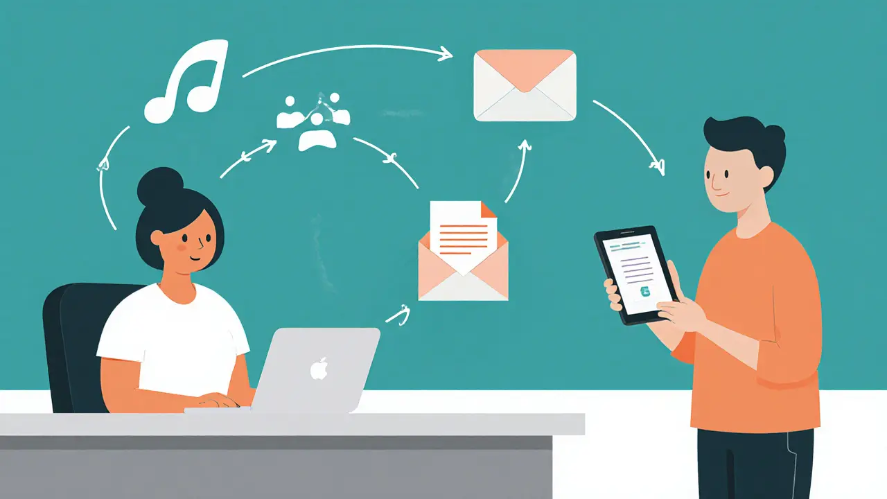 Klient odesílá žádost o zrušení přes online rezervační systém.