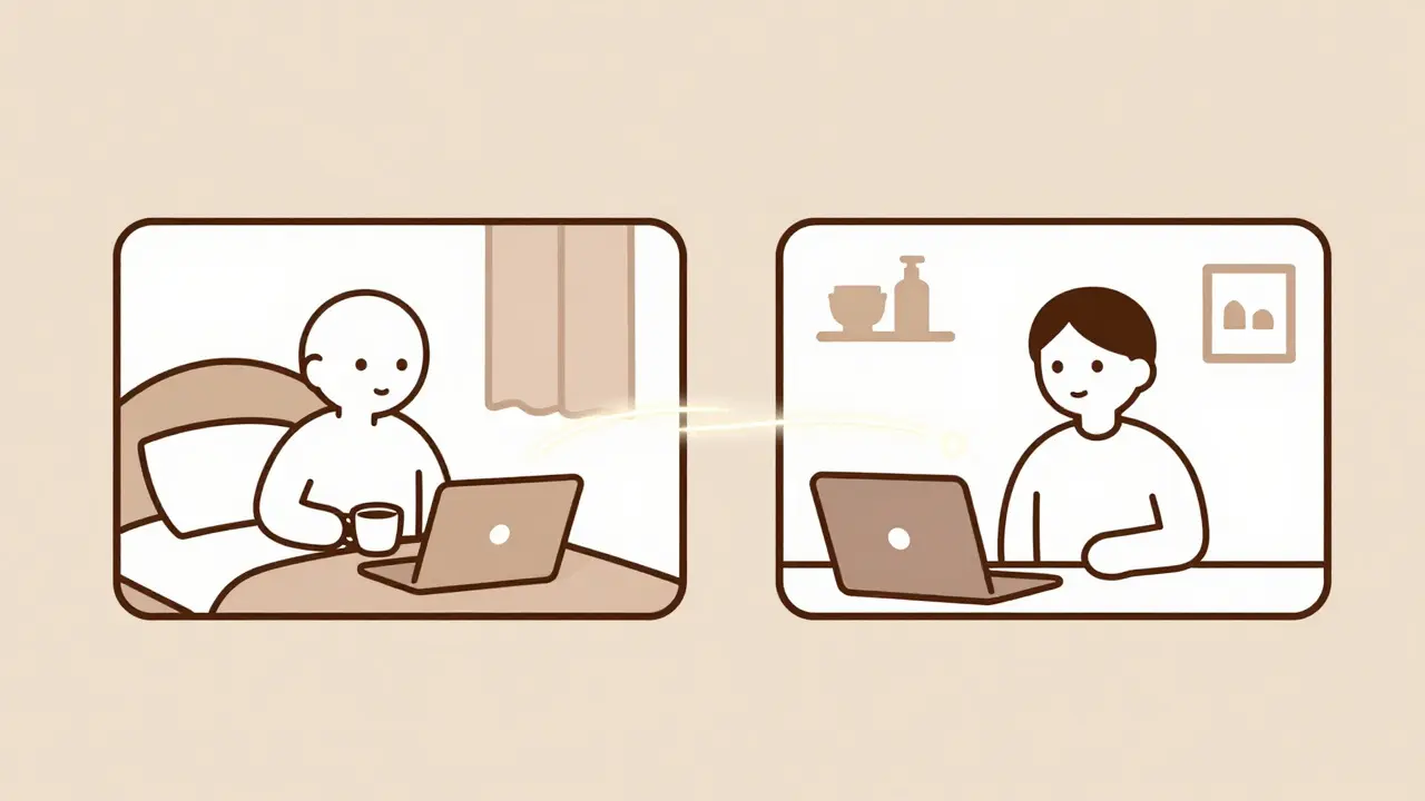 Online sezení vs. osobní sezení: Jak probíhá kontakt a struktura setkání v psychoterapii