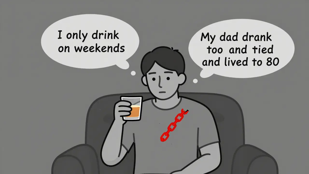 Kognitivní omyly u závislostí: Jak pracovat s racionalizací a popřením v terapii