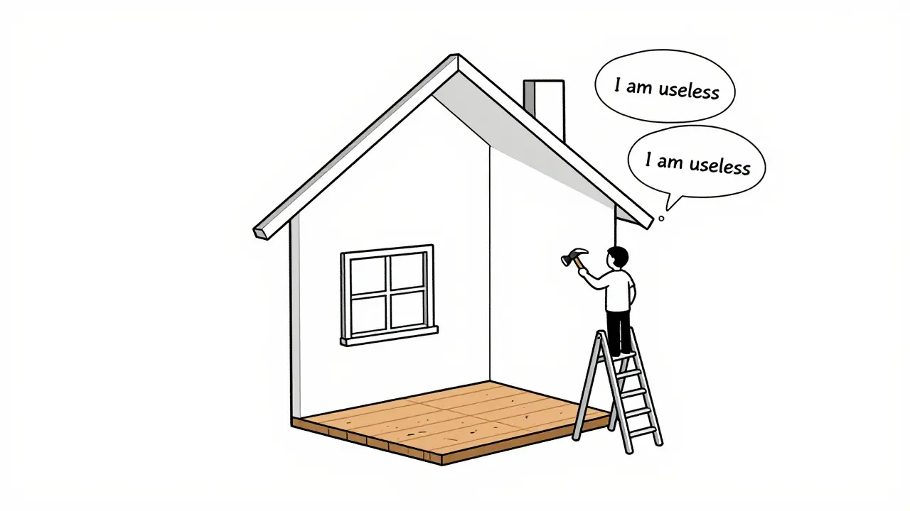 Dům přestavován zevnitř, kde se mění stěny a myšlenky.