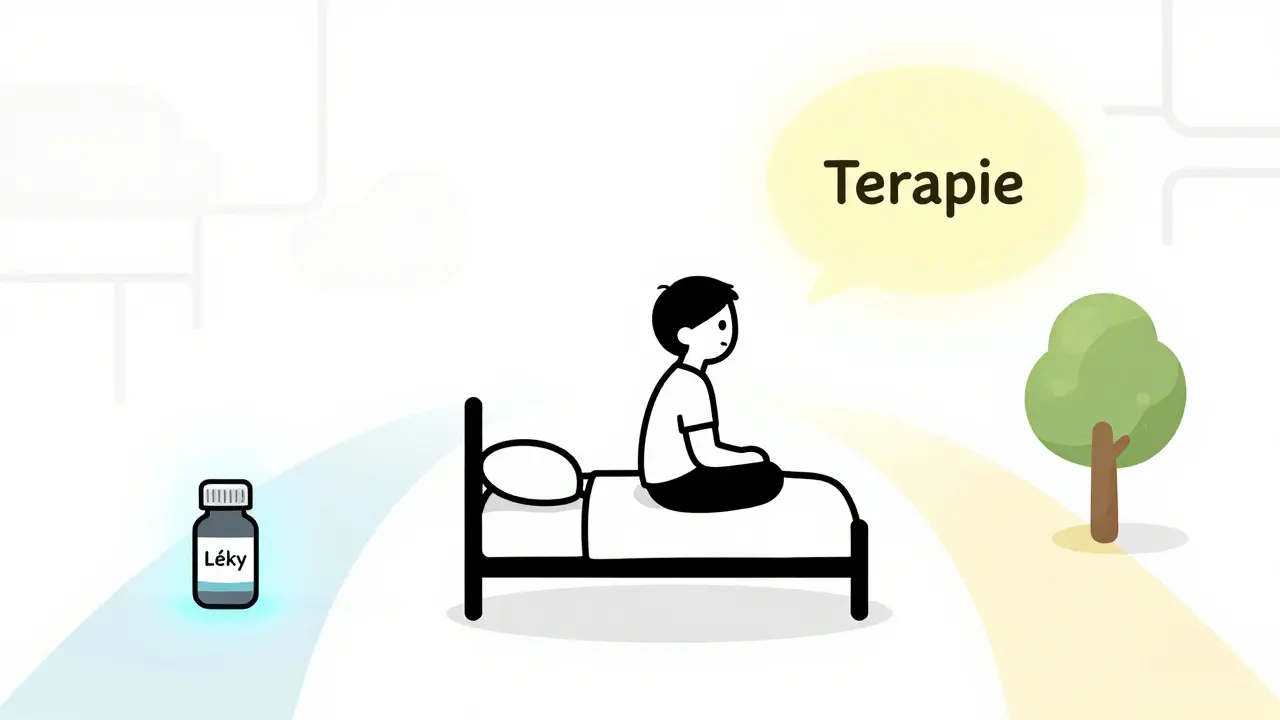 Terapie versus léky při depresi: Co je skutečně účinnější podle nejnovějších výzkumů