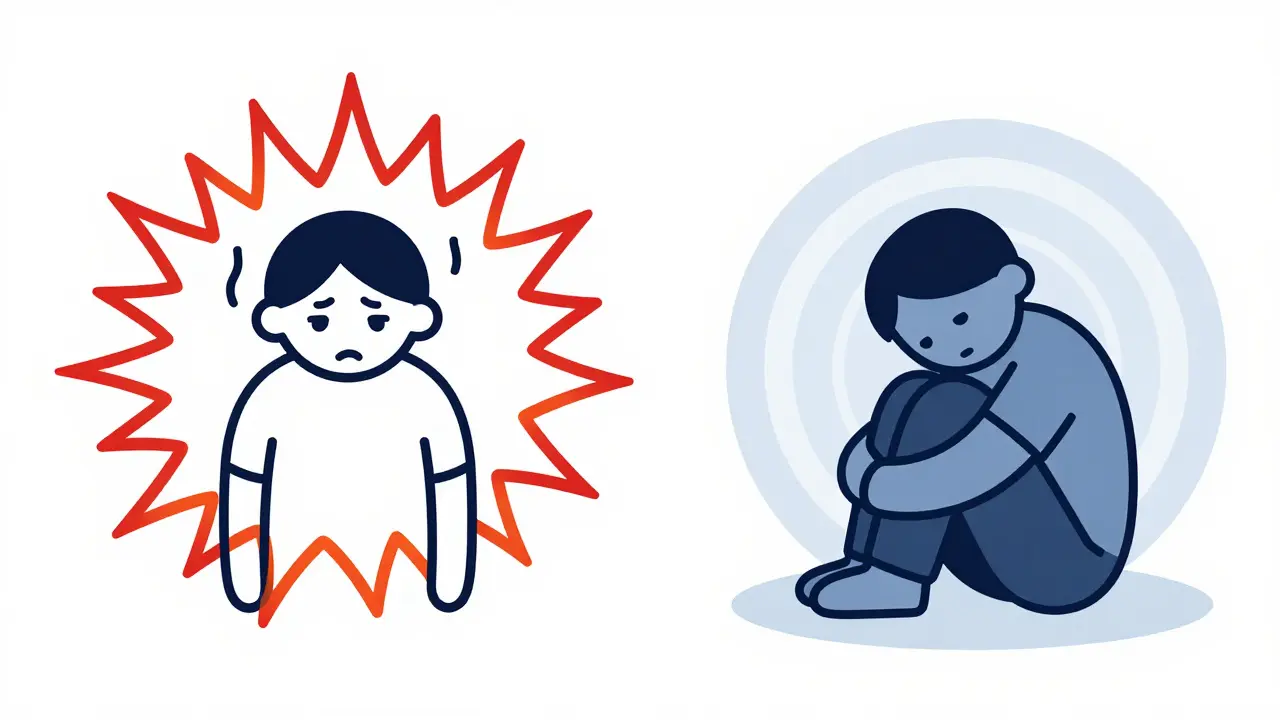 Meltdown a shutdown: Jak zvládat přetížení u autistů v terapii