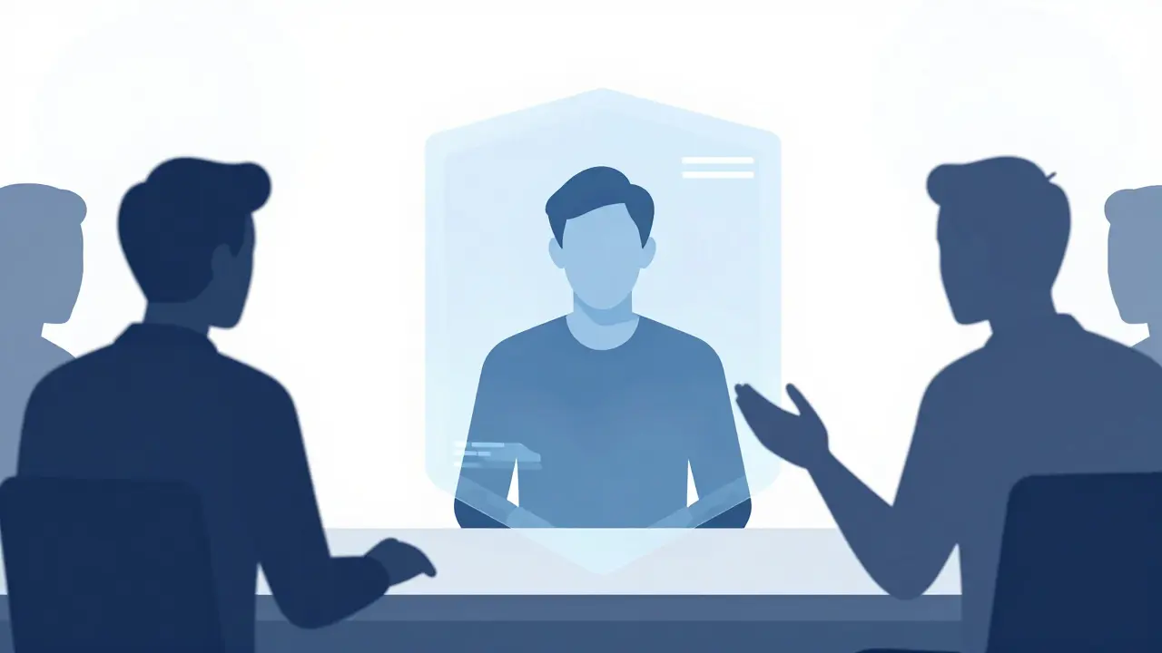 Abstraktní obrázek psychologické bezpečnosti online